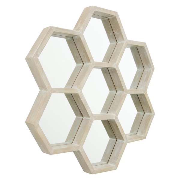 Honeycomb Accent Mirror